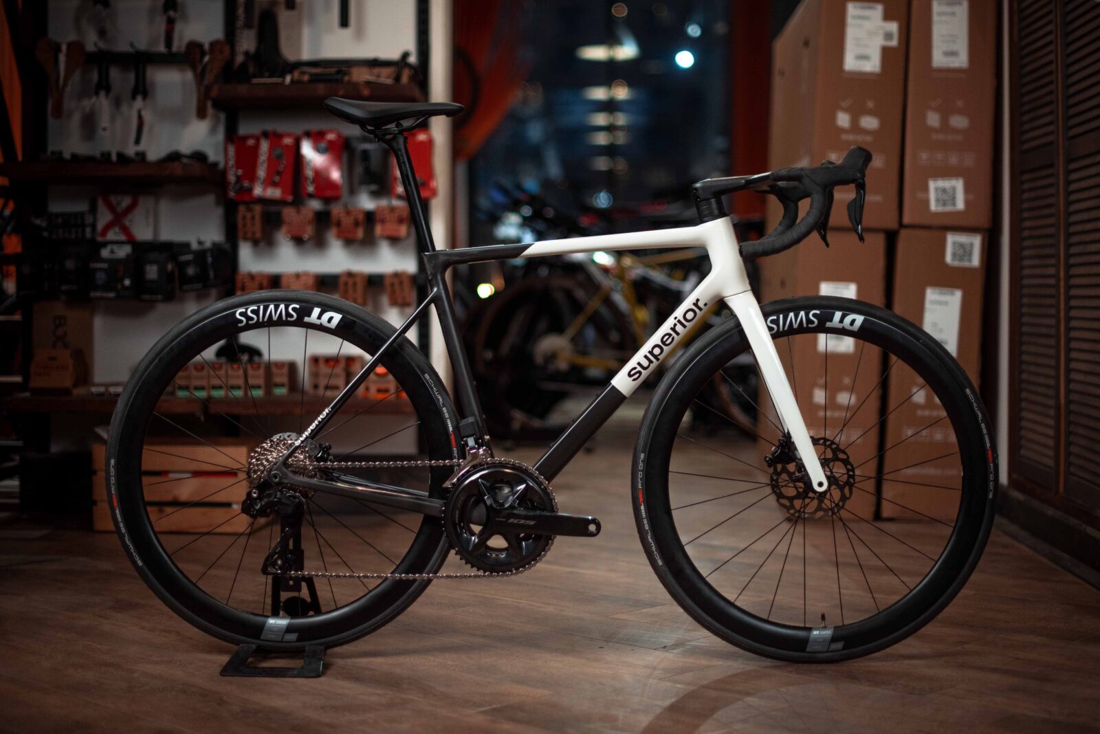 Велосипед Superior RR 9.6 Matte Carbon/White