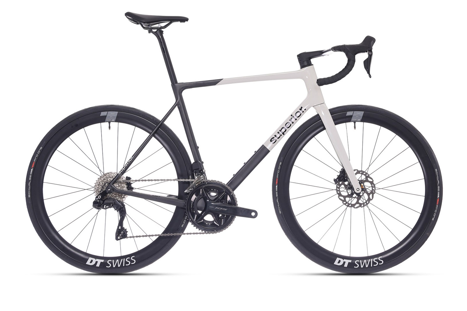 Велосипед Superior RR 9.6 Matte Carbon/White