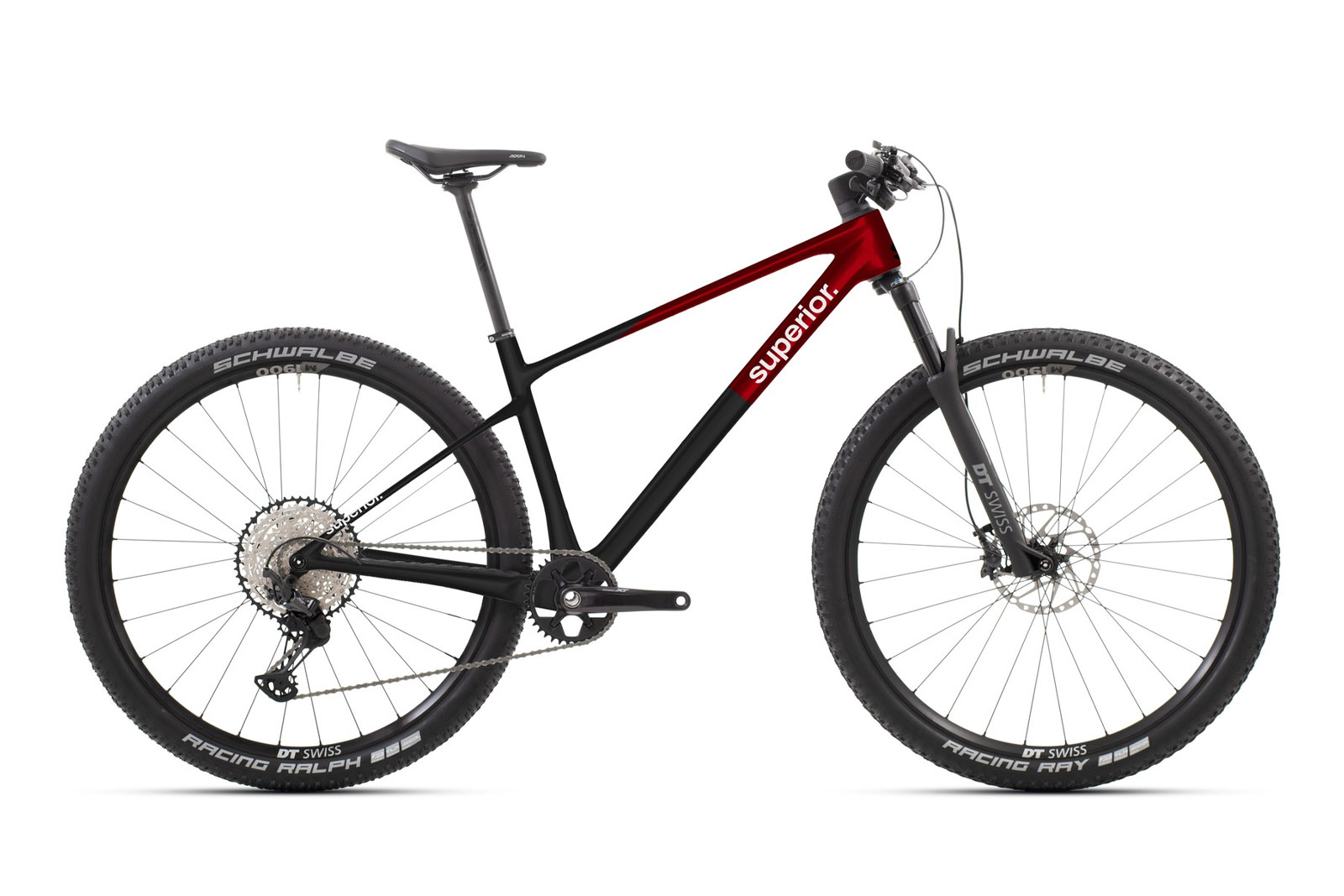 Велосипед Superior XP 9.6 Matte Carbon/Red Carbon