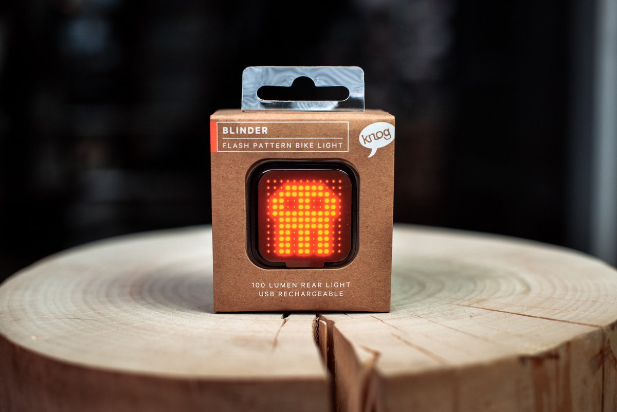 Фонарь задний Knog Blinder Skull Rear