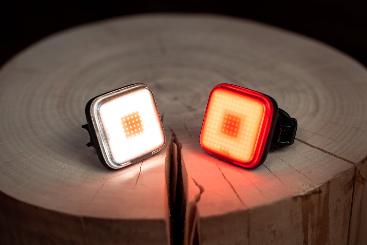 Комплект фонарей Knog Blinder Square Twinpack