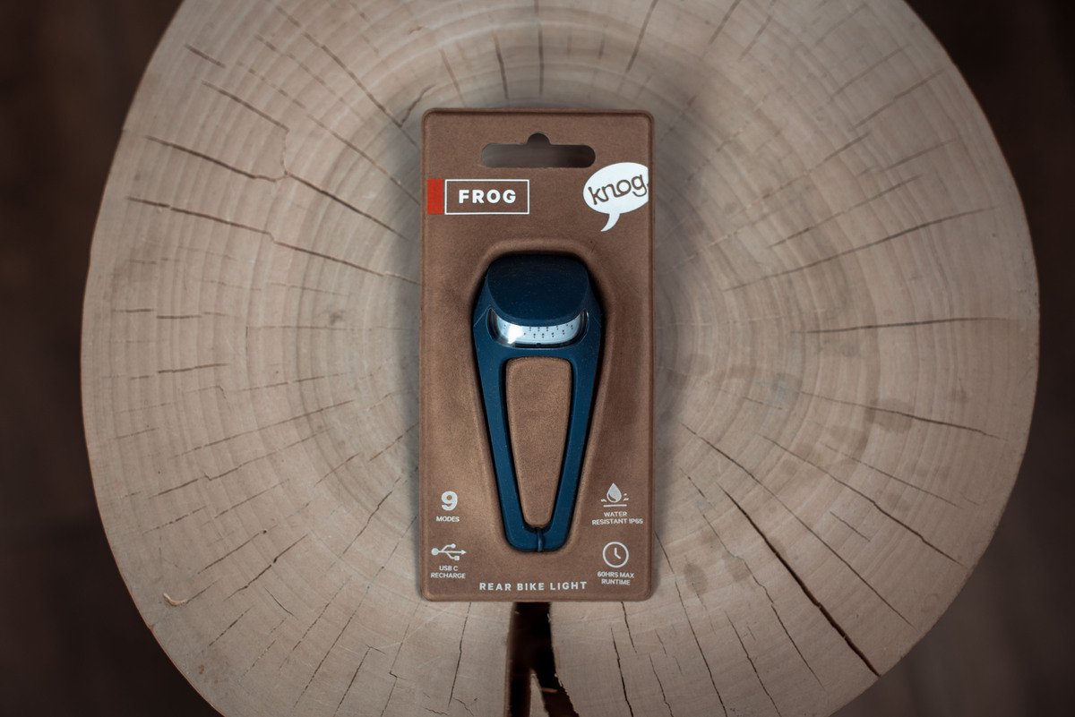 Фонарь задний Knog Frog V3 Rear New Denim Blue