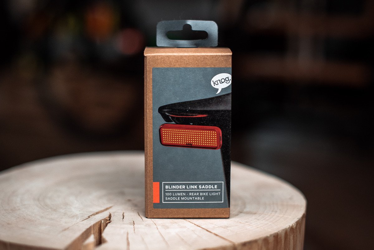 Фонарь задний Knog Blinder Link Saddle Mount