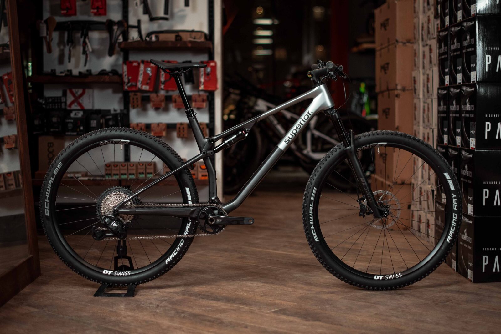 Велосипед Superior XF 9.7 RC Matte Carbon/Smoke Chrome
