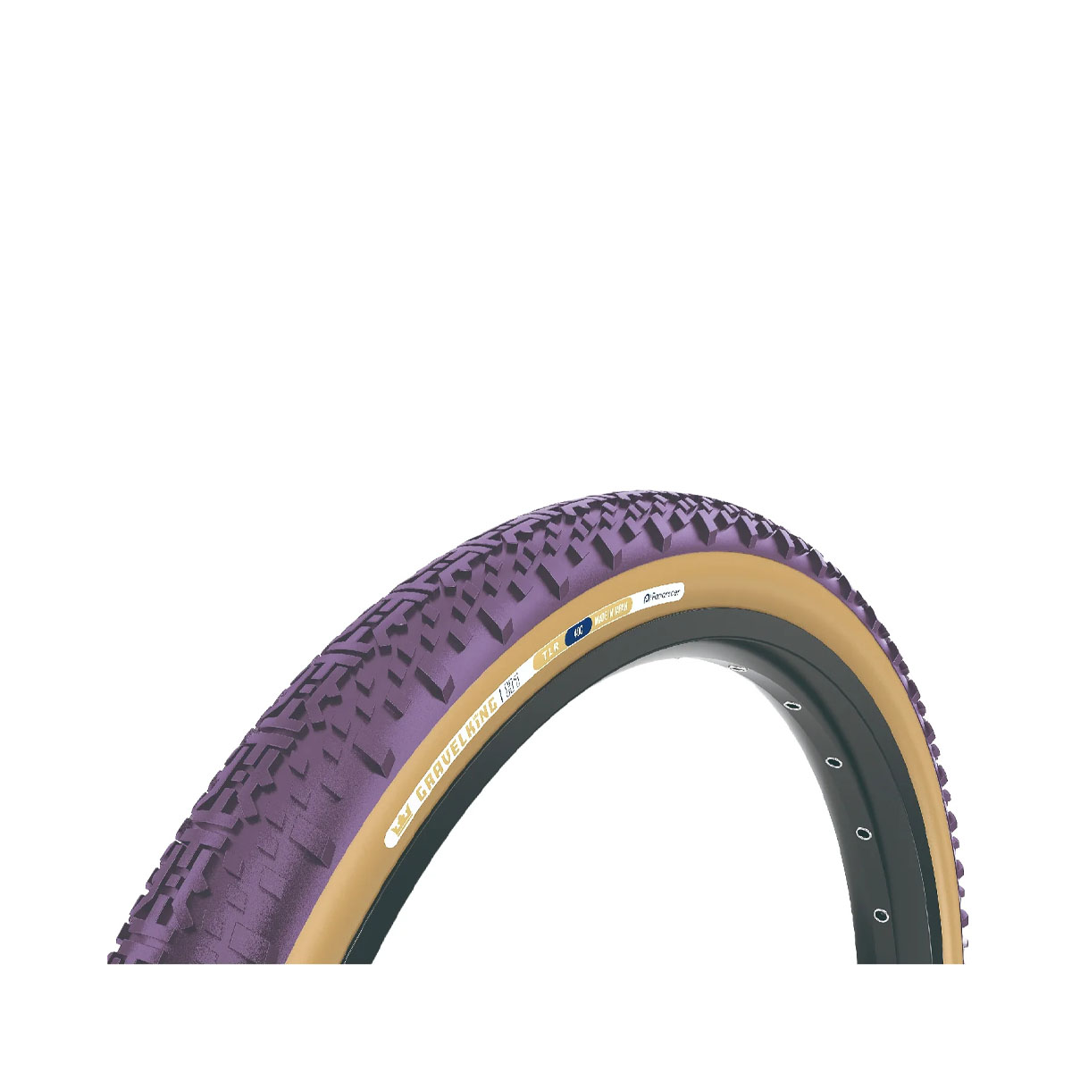 Покрышка Panaracer Gravelking X1 Purple/Brown
