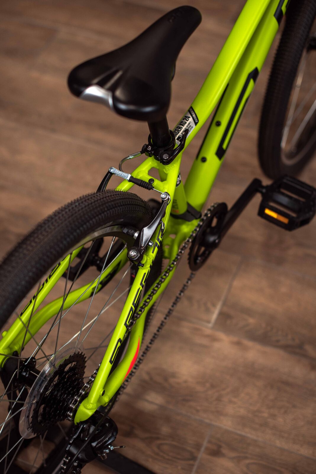 Велосипед Superior Racer XC 24 Matte Lime/Black/Red