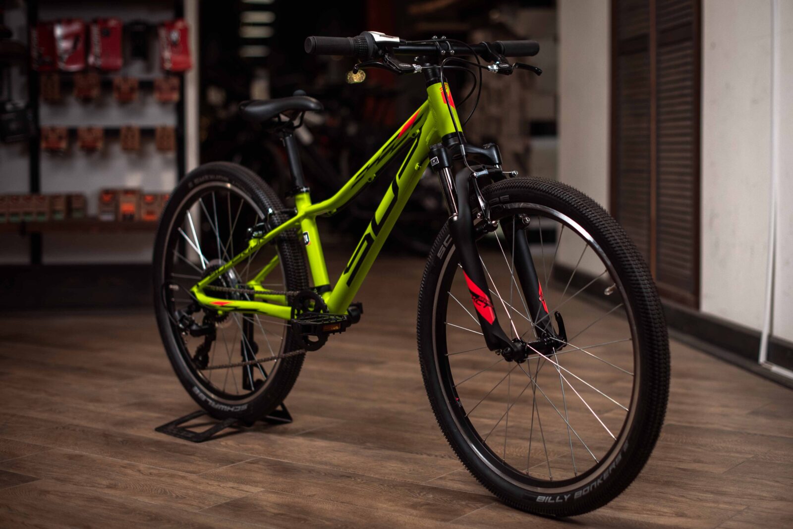 Велосипед Superior Racer XC 24 Matte Lime/Black/Red