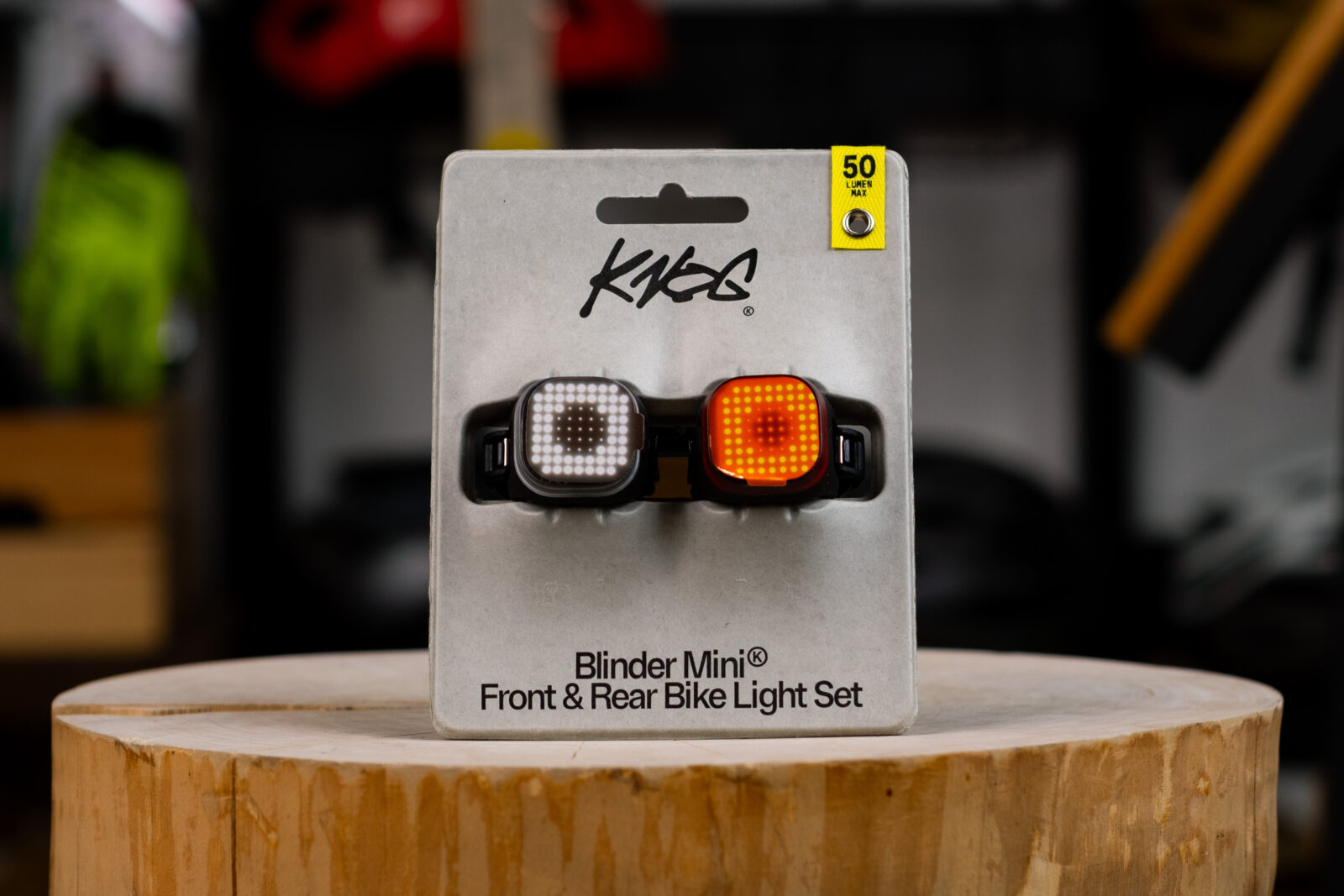 Комплект фонарей Knog Blinder Mini Square Twinpack