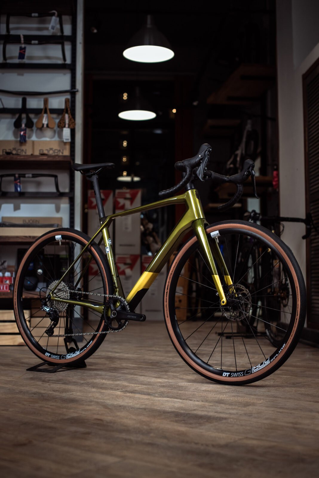 Велосипед Superior X-Road Team Comp GR Gloss Olive Chrome