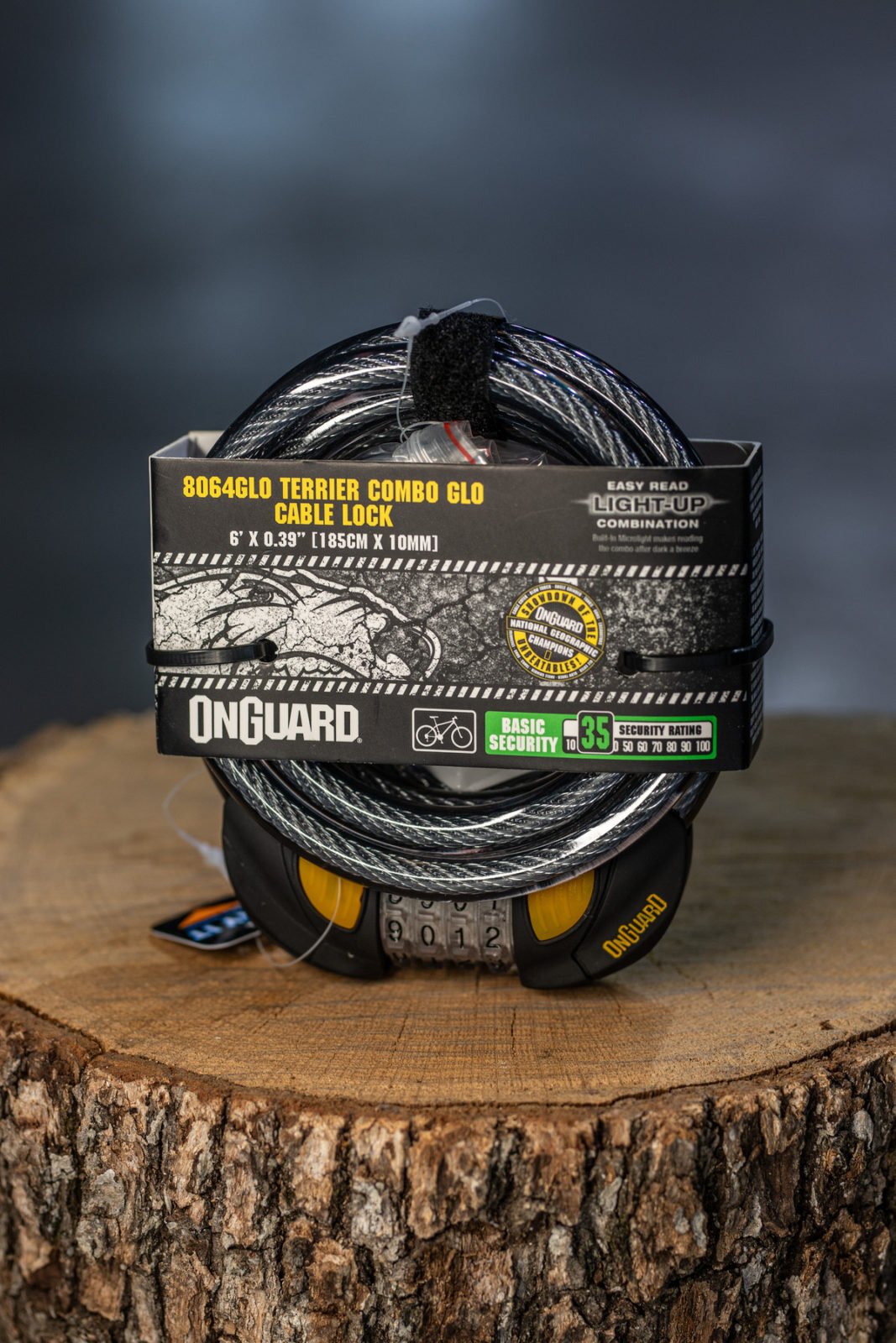 Велозамок тросовый OnGuard Terrier Light