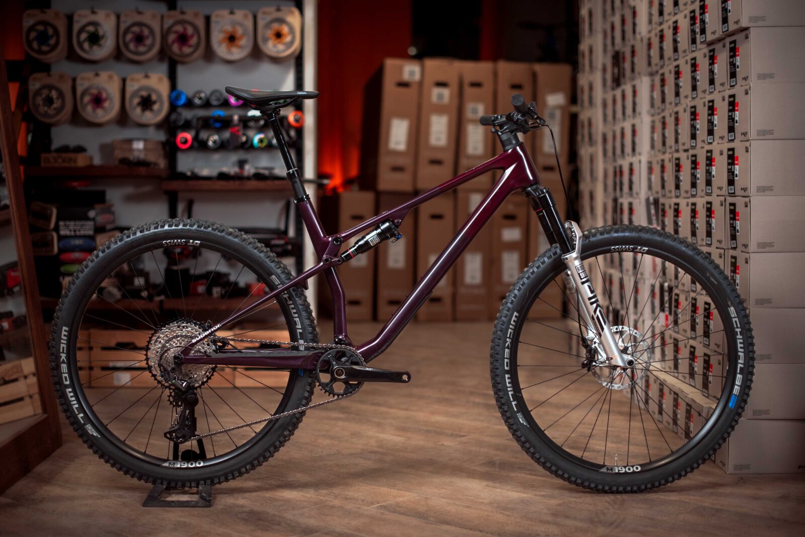 Велосипед Superior XF 9.7 DC Matte Carbon Berry