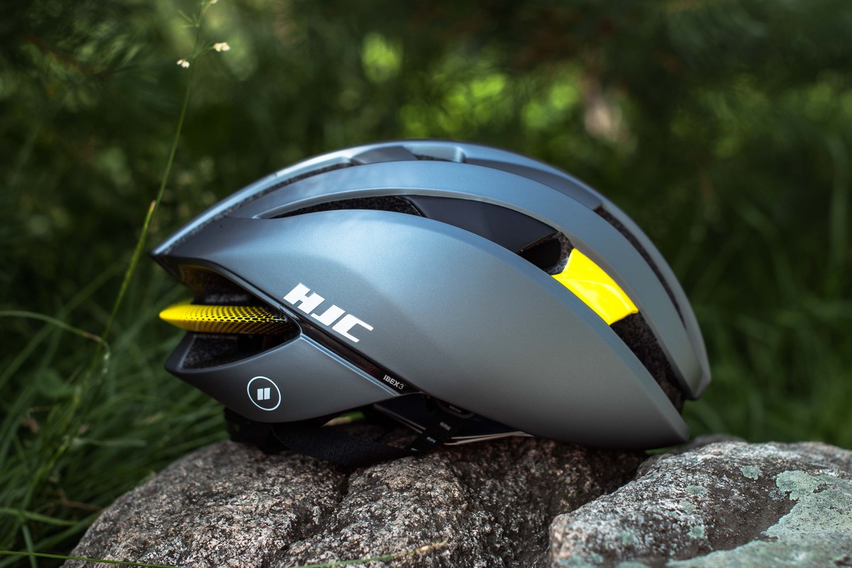 Велошлем HJC Ibex 3 Mt Grey Yellow