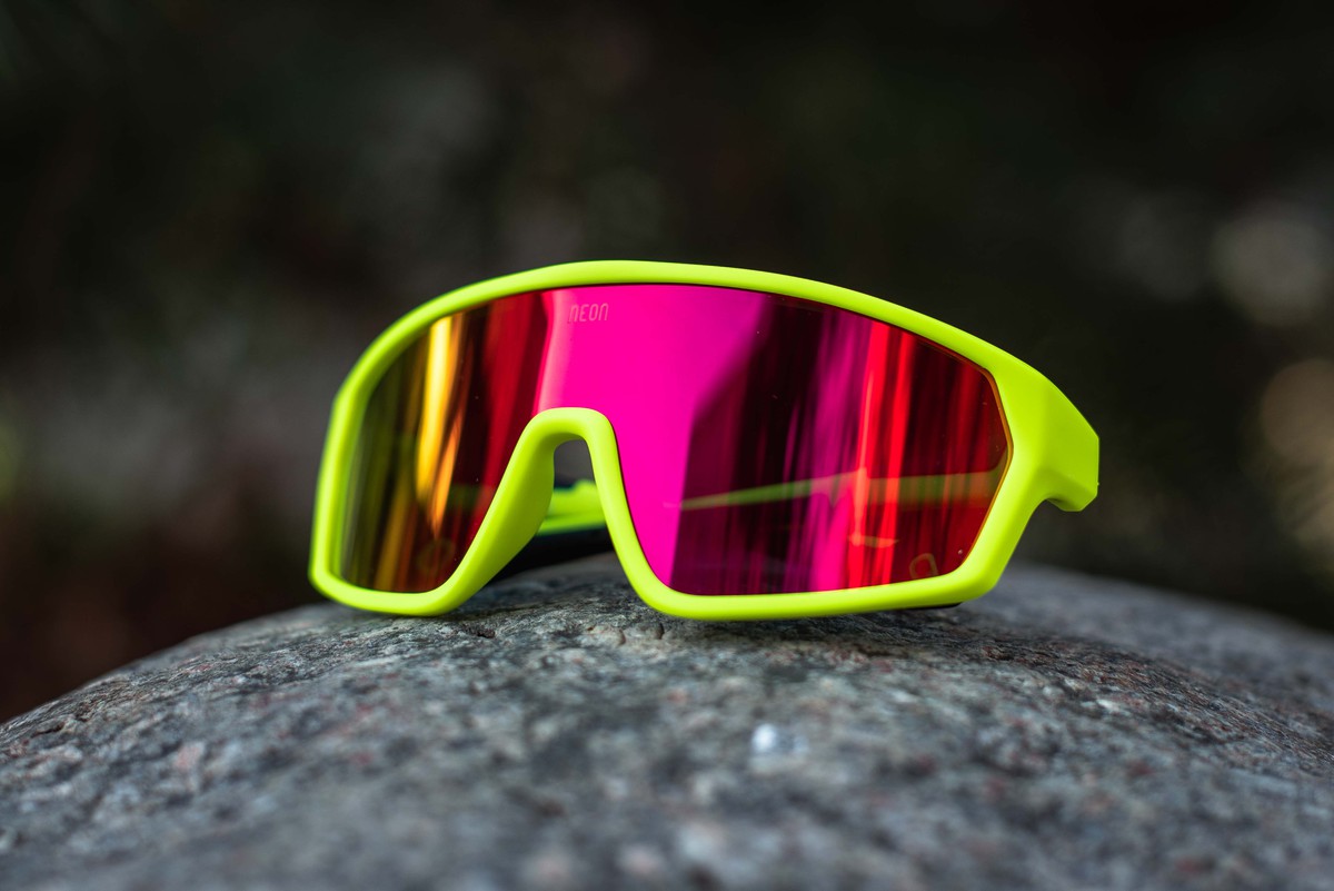 Очки Neon Raptor cat.3 Yellow/Red