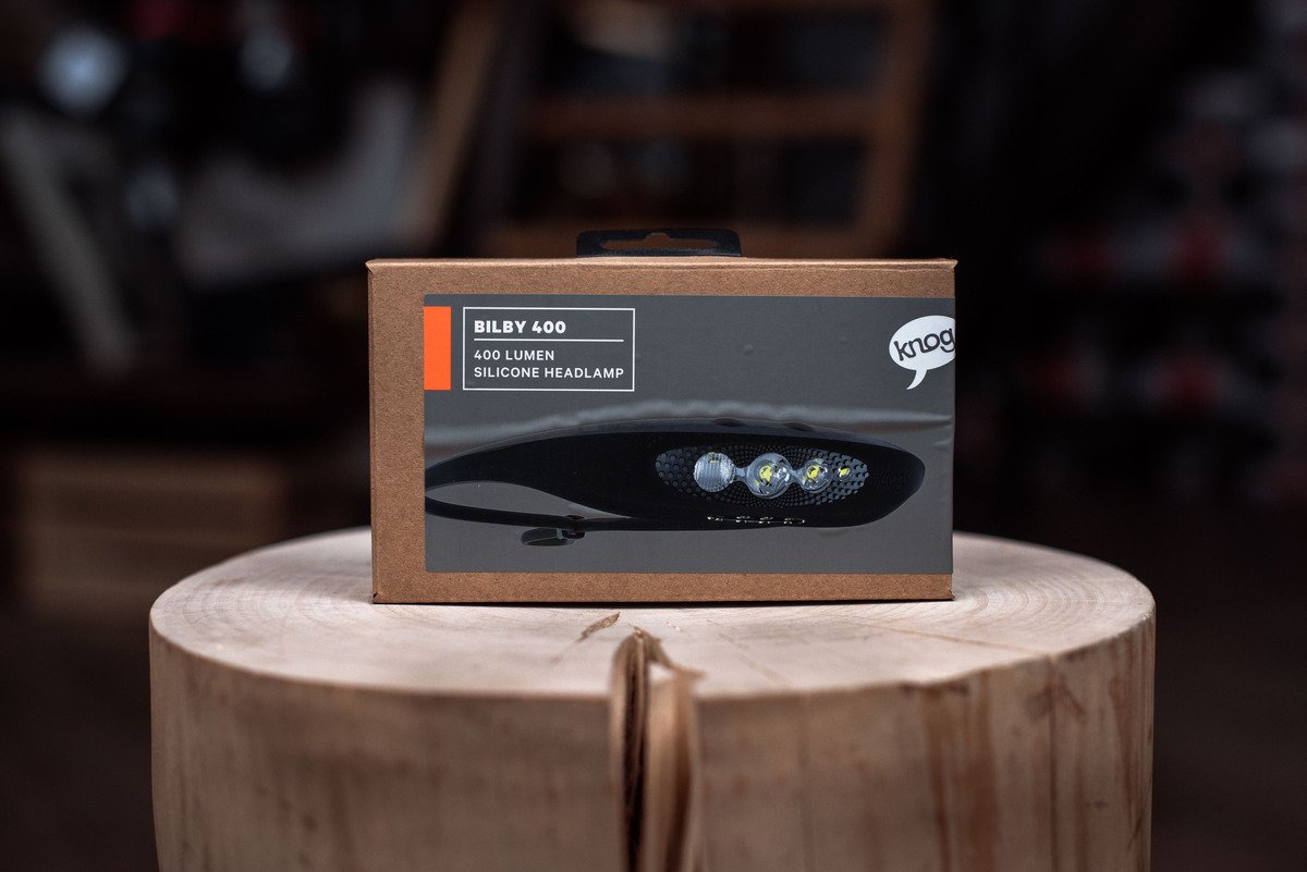 Фонарь налобный Knog Bilby 400 Headlamp Black