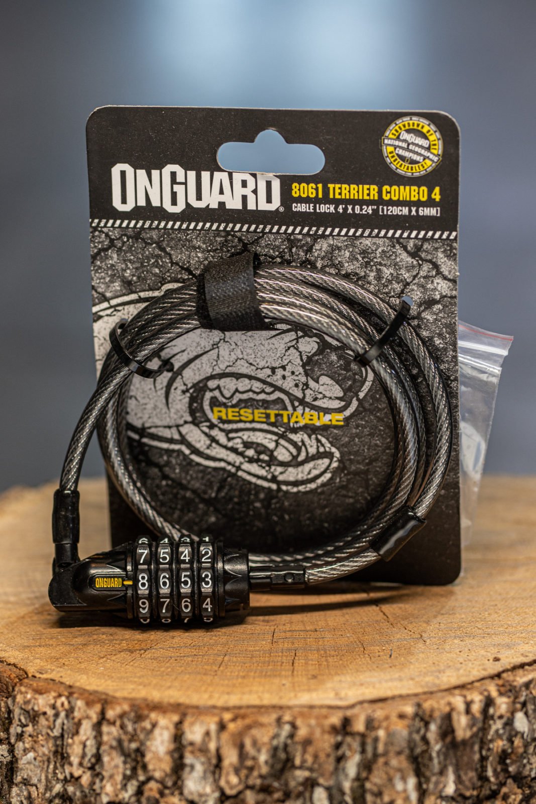 Велозамок тросовый OnGuard Terrier