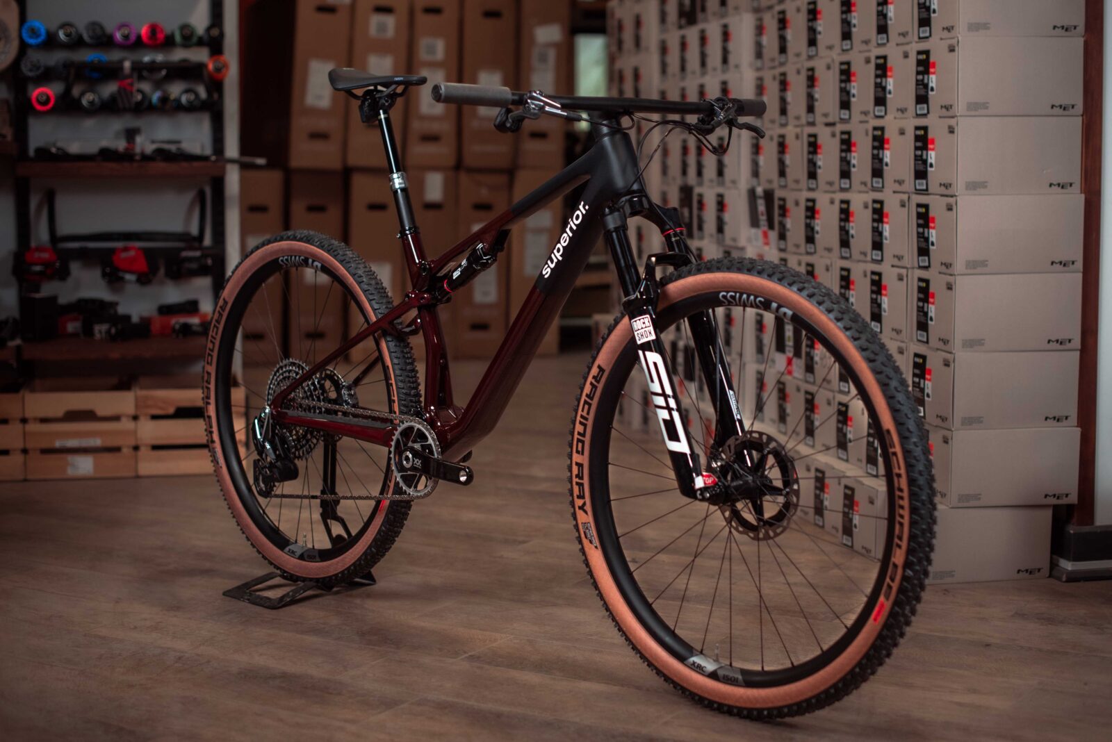 Велосипед Superior XF 9.9 Team Gloss Red Carbon/Black