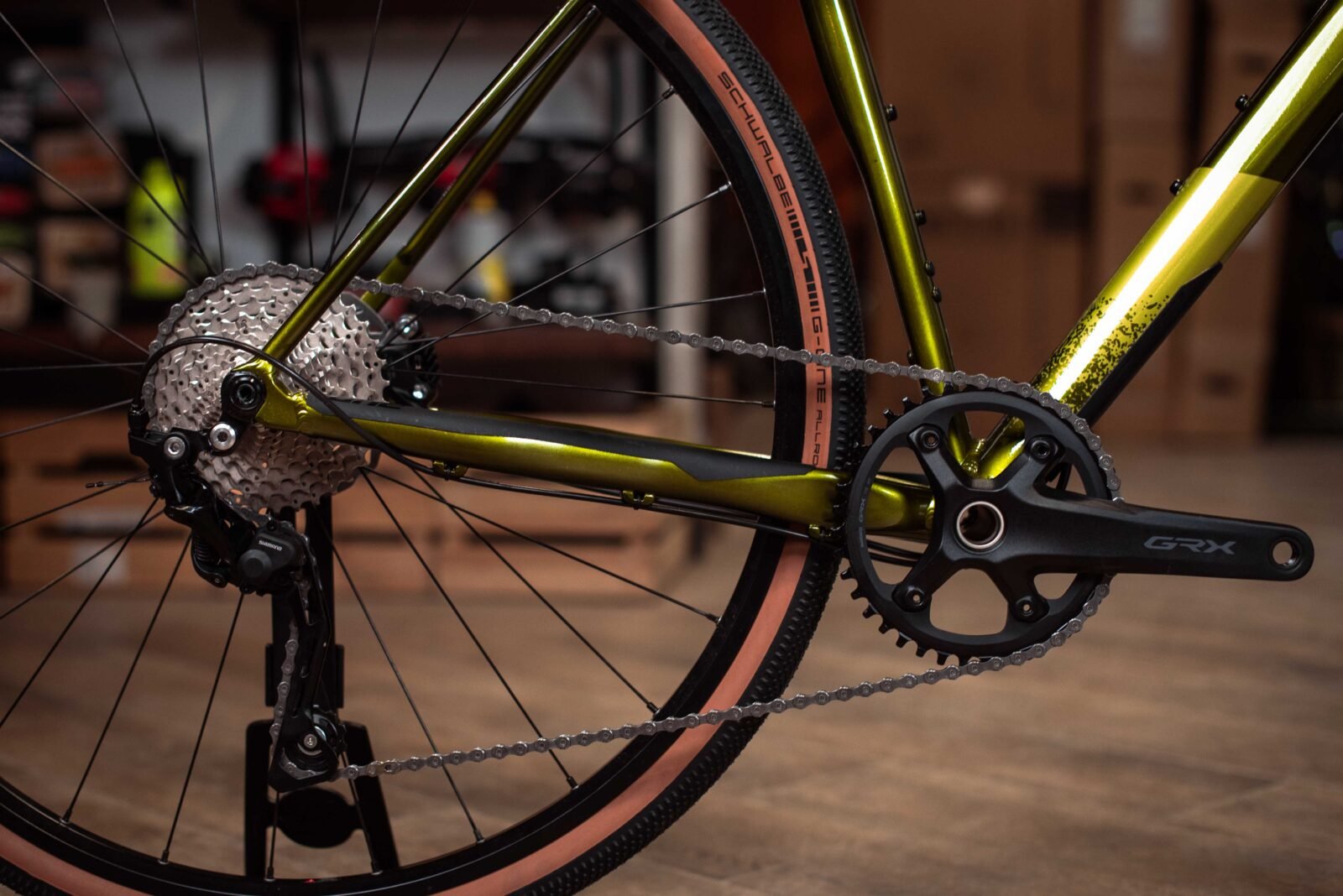 Велосипед Superior X-Road Comp GR Gloss Olive/Lime Yellow