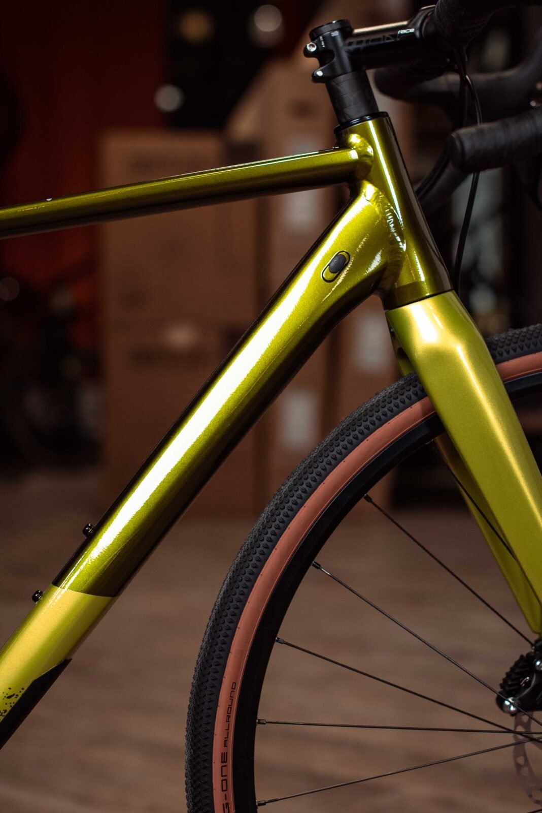 Велосипед Superior X-Road Comp GR Gloss Olive/Lime Yellow