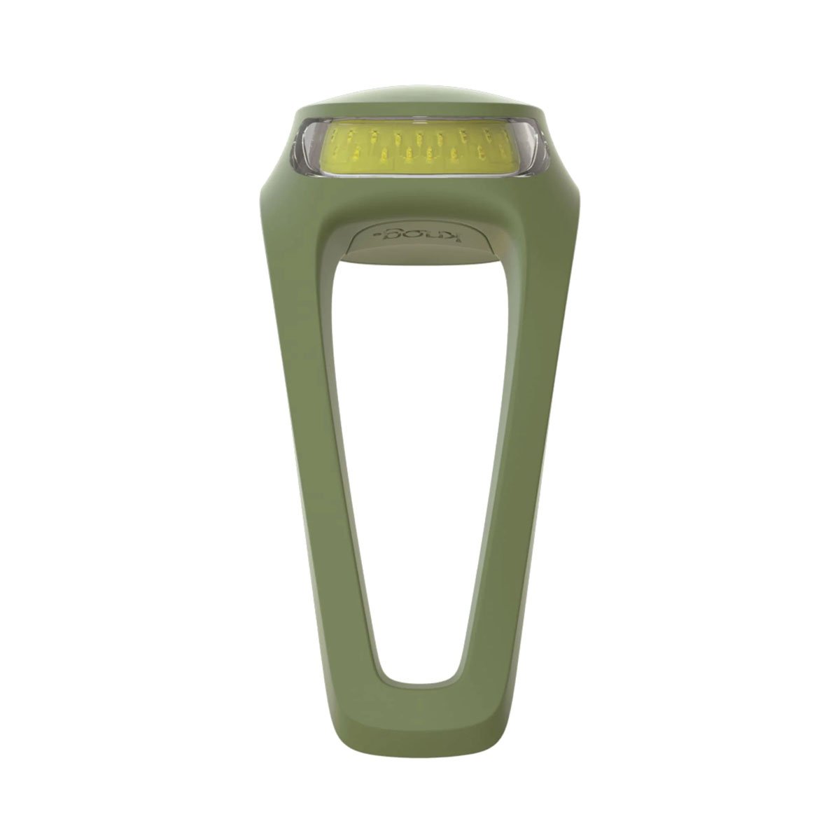 Фонарь передний Knog Frog V3 Front Army Jacket Green