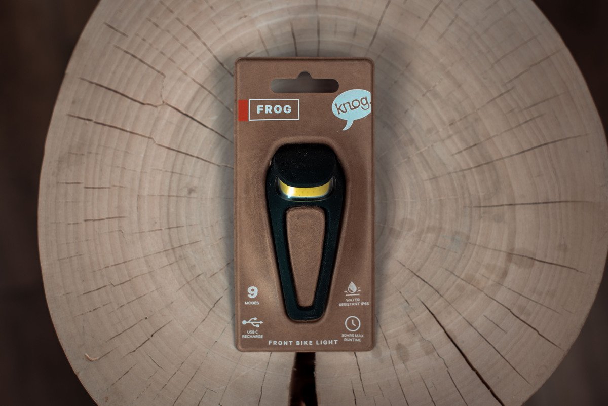 Фонарь передний Knog Frog V3 Front Spider Black